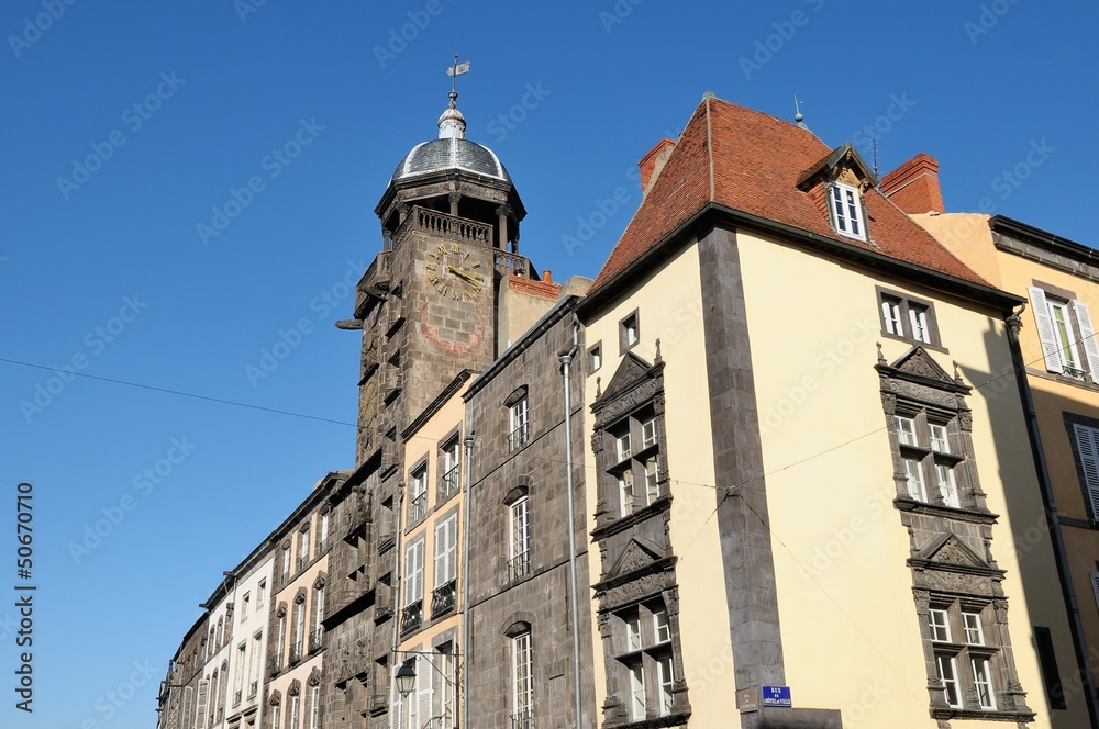 Tour de l’horloge à Riom (63)