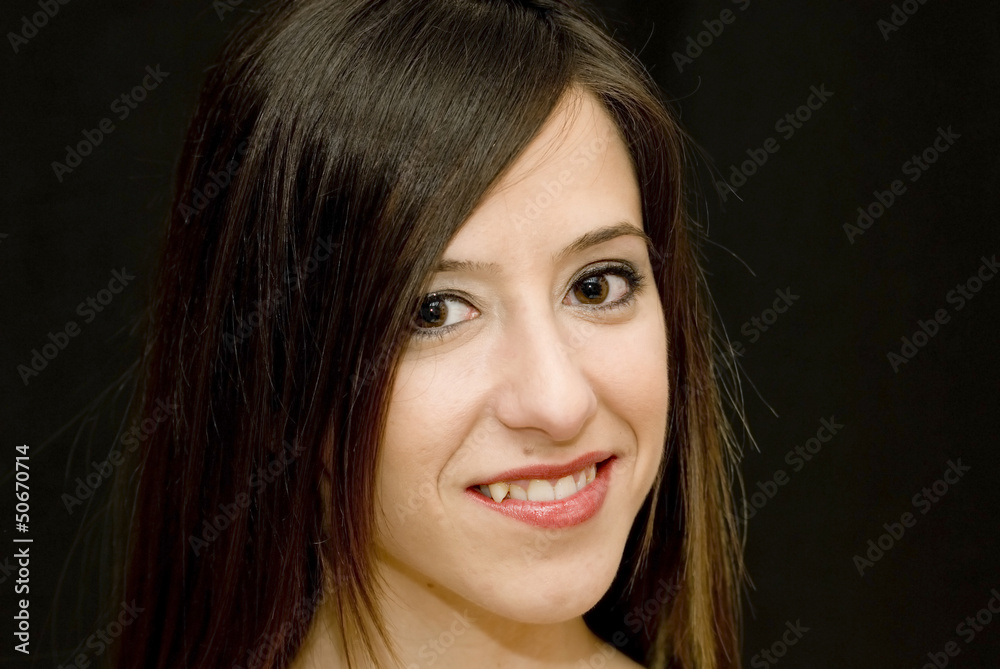 Portrait of young beautiful woman Portrait of young beautiful woman