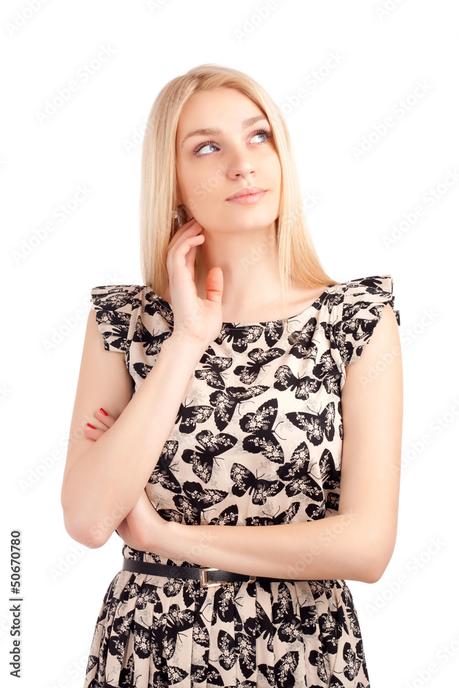 Portrait of young woman Portrait of young woman
