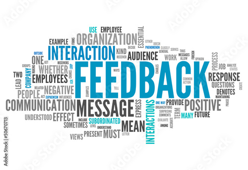 Word Cloud "Feedback"