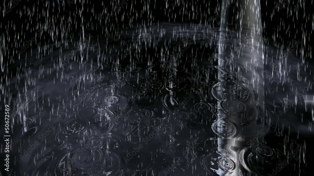 Surreal Rain Animation