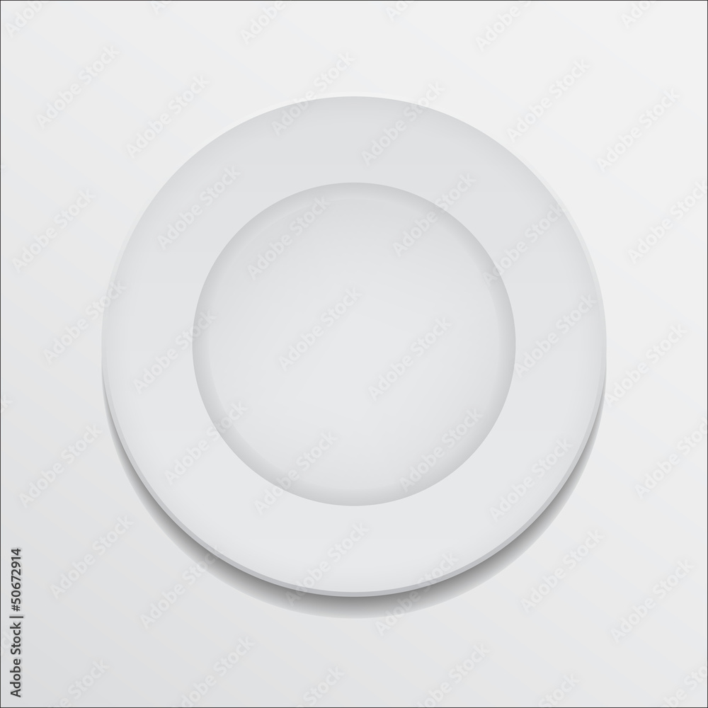 Empty plate Empty plate