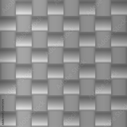 Brushed metal geometric pattern