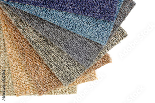colorful carpet samples