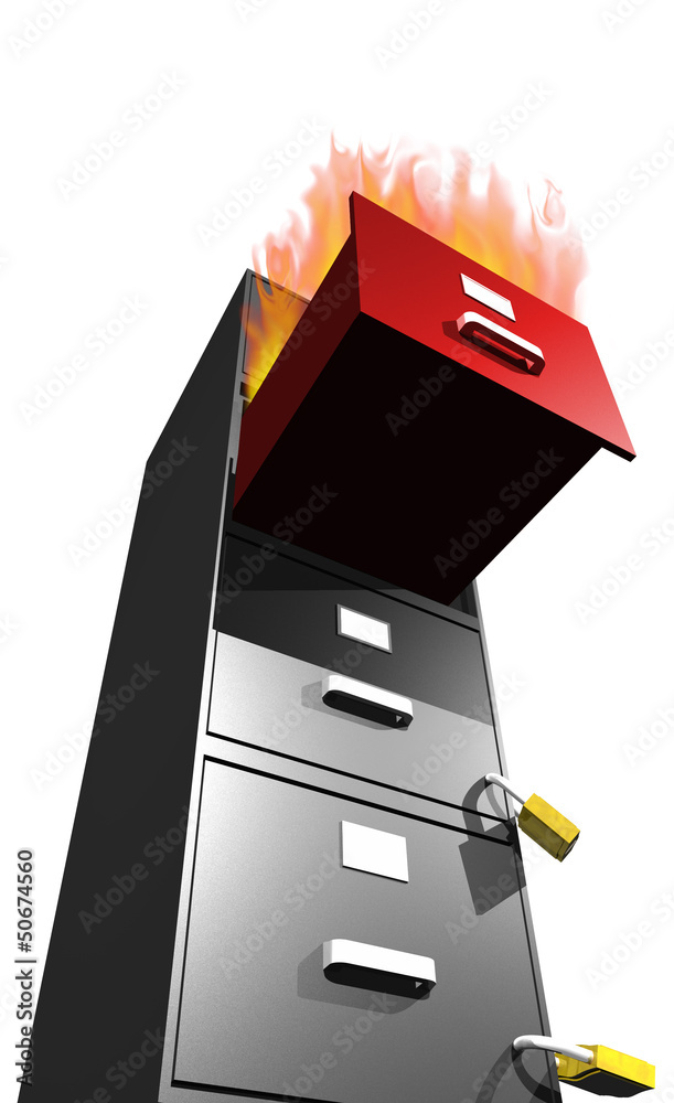File Cabinet Catching Fire File Cabinet Catching Fire