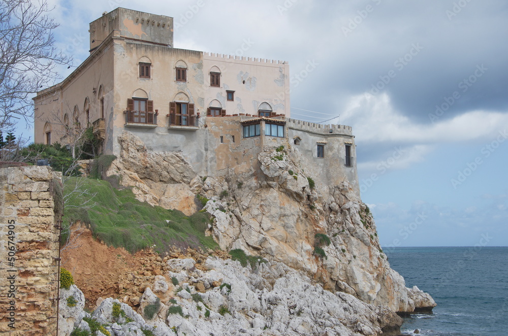 Solanto castle, Santa Flavia, Sicily, Italy 