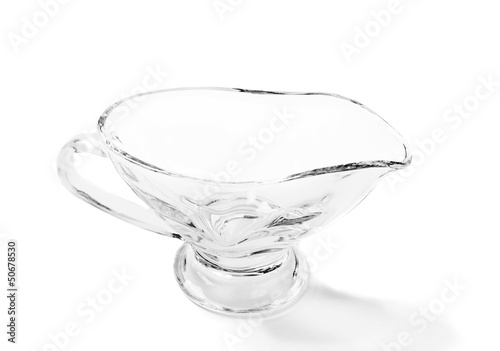 sauce-boat isolated on white