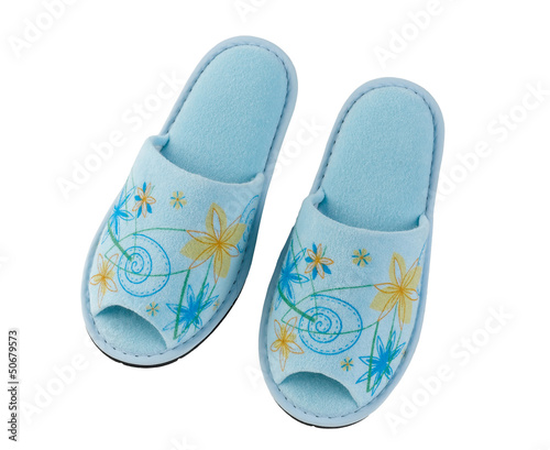 A cute house slippers help you warm and clean