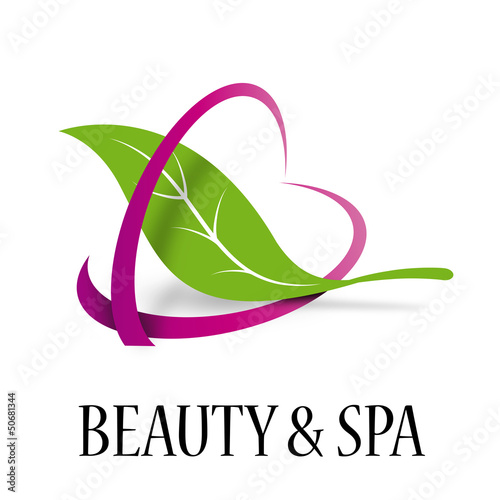 Vector logo beauty and spa