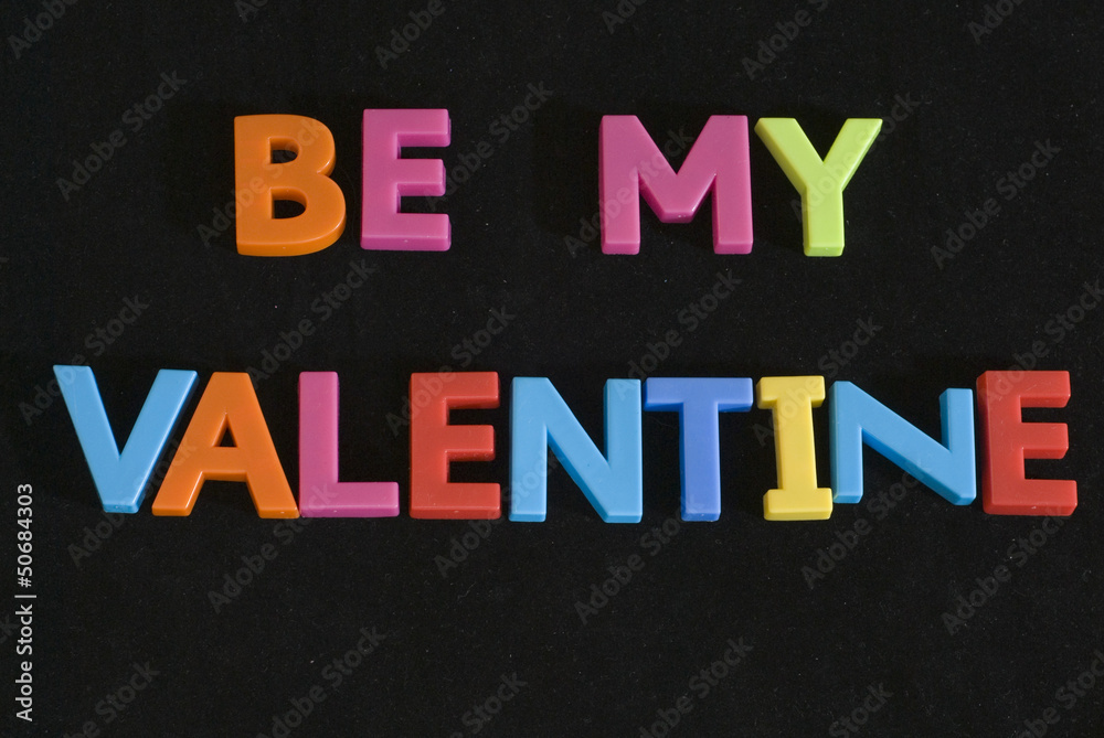 Obraz premium Be My Valentine