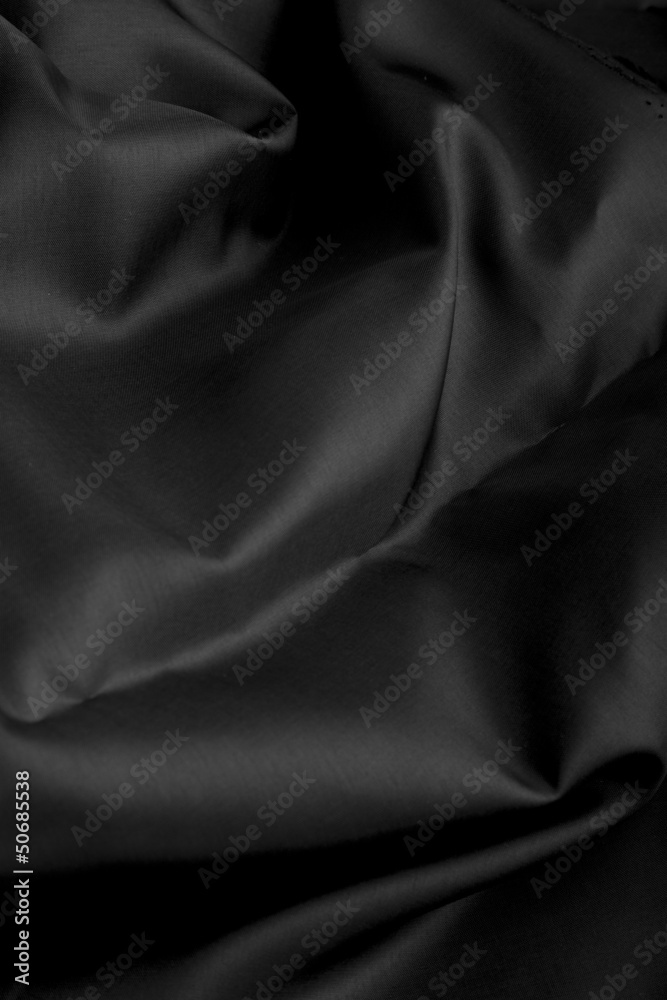 Fototapeta premium Tessuto nero