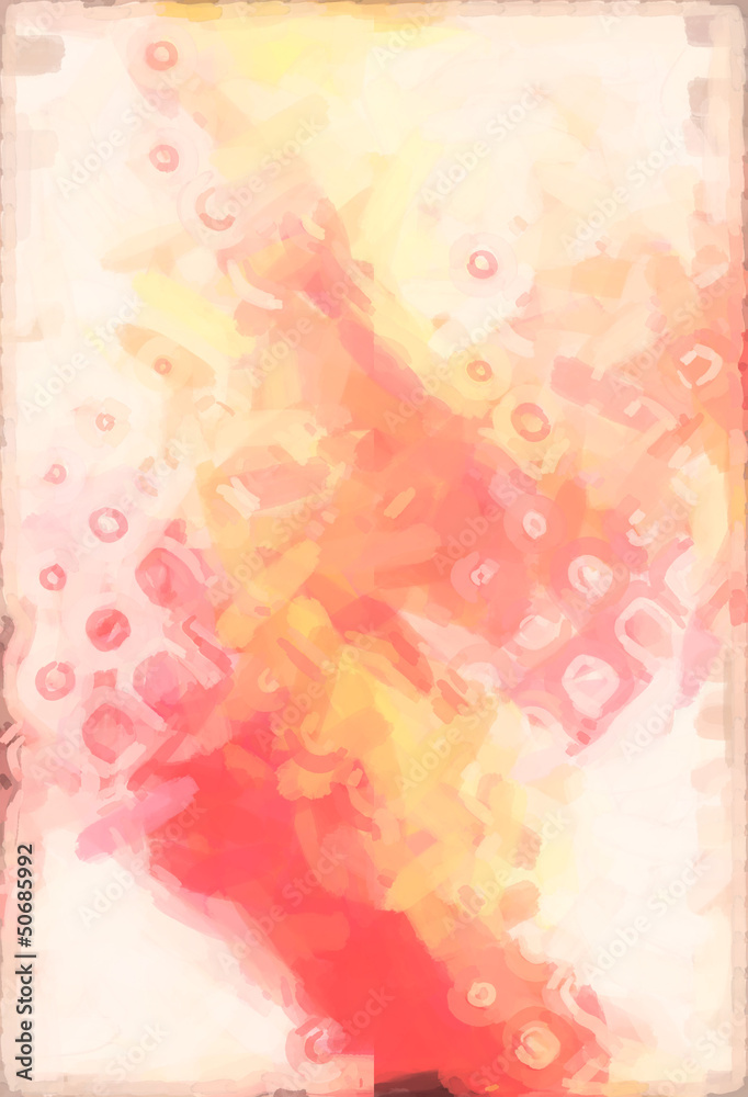 abstract watercolor paper of color splashes