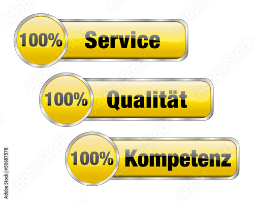 100 % Service, Qualität, Kompetenz