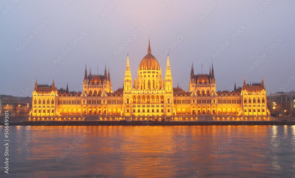 Building of Parliament, Budapest, Hungary