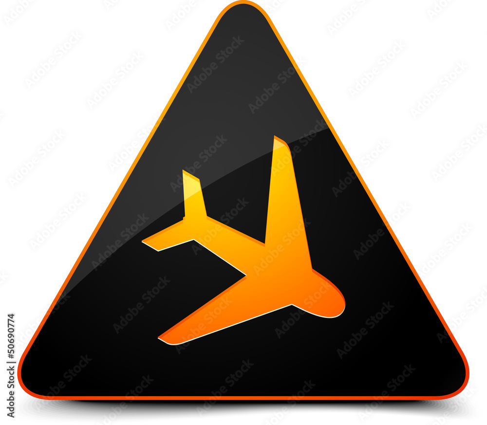 Airport  Hazard Sign