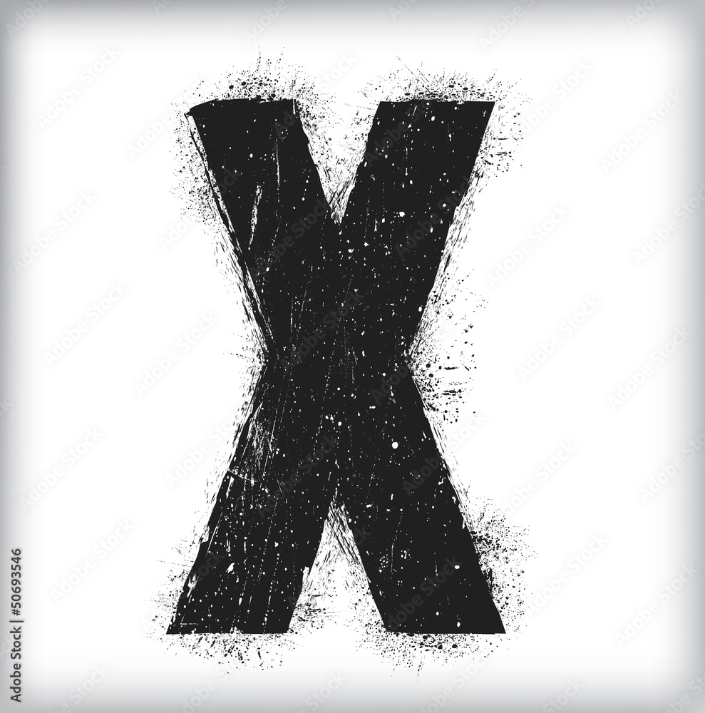 grunge letter grunge letter