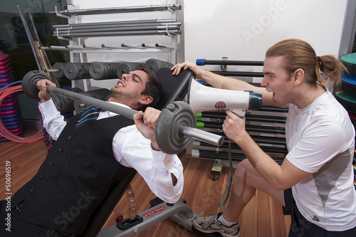 allenamento duro photo