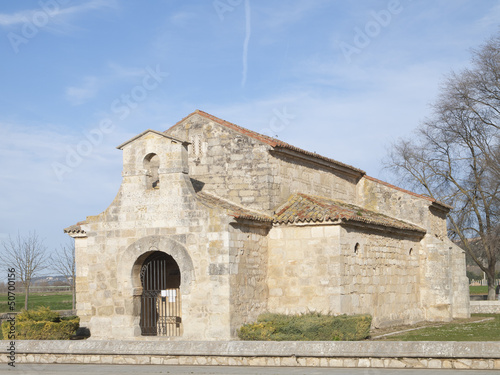 Visigothic church in the province of Palencia spain
