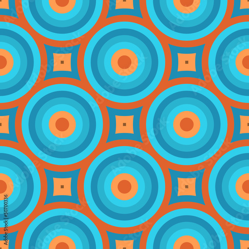 Retro Wallpaper Seamless Pattern