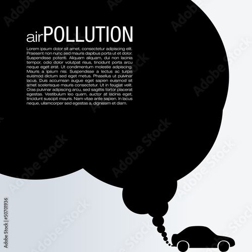 Air Pollution Vector Design