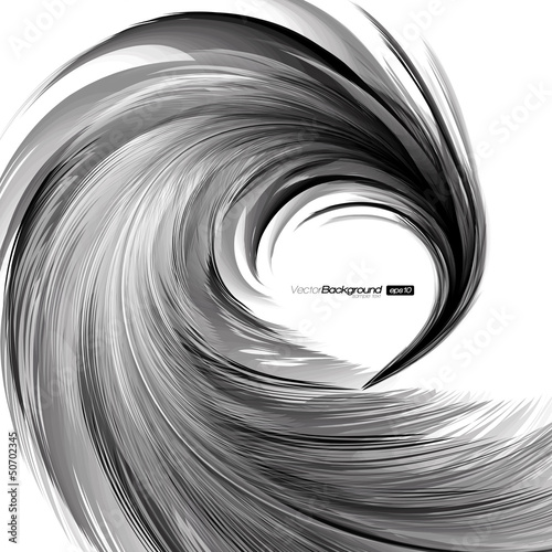 Vector Illustration of Feather