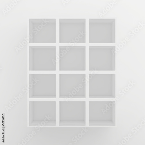 square shelves