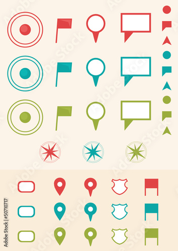 map pointers and pins