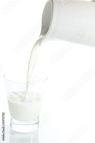 Glass of milk