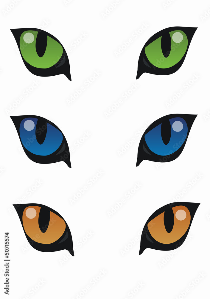 Fototapeta premium Cats eyes