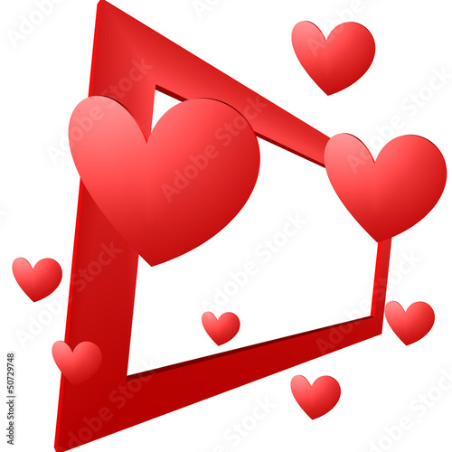 modern image style red
