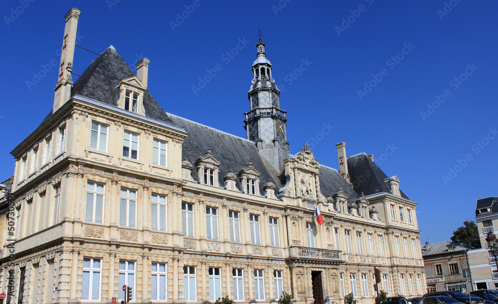Fototapeta premium Rathaus von Reims