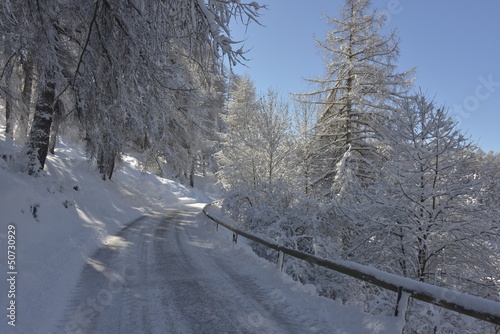 Obraz na płótnie winter w salonie