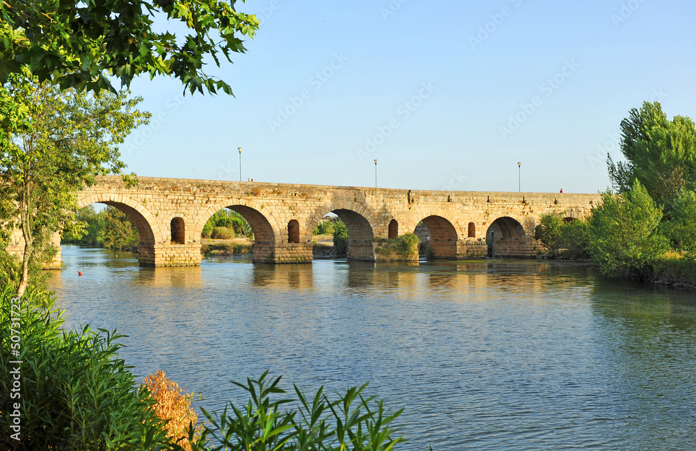 Puente romano, Mérida, España
