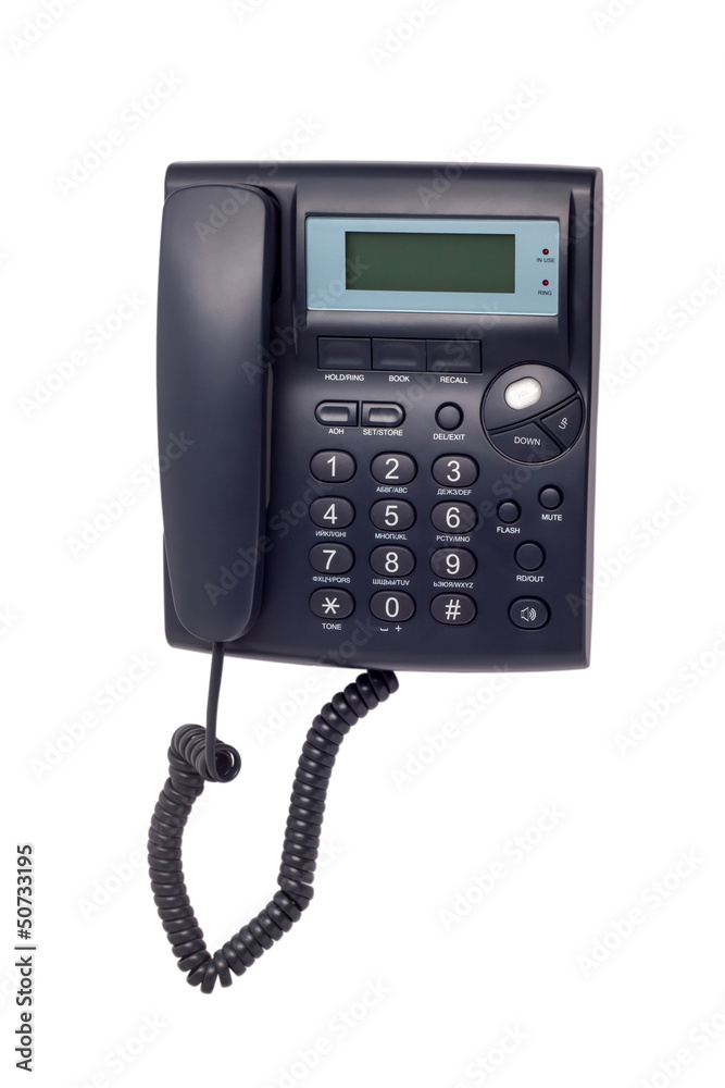 modern black phone call ord isolated on white background clippin modern black phone call ord isolated on white background clippin
