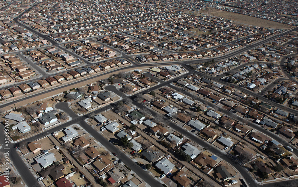 Albuquerque Homes Aerial