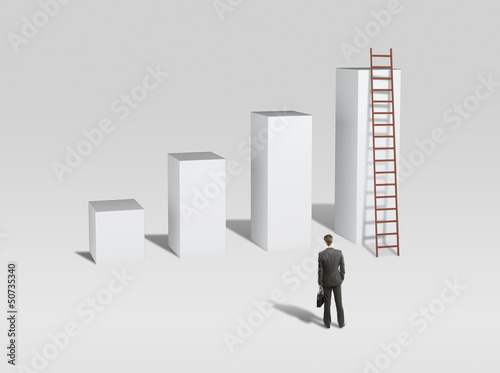 Принти на полотні column and ladder