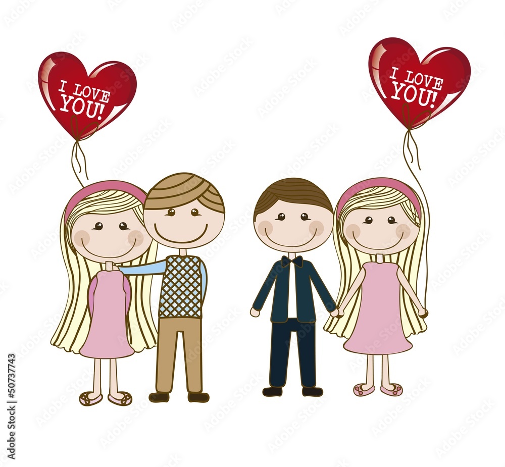 Illustration of love