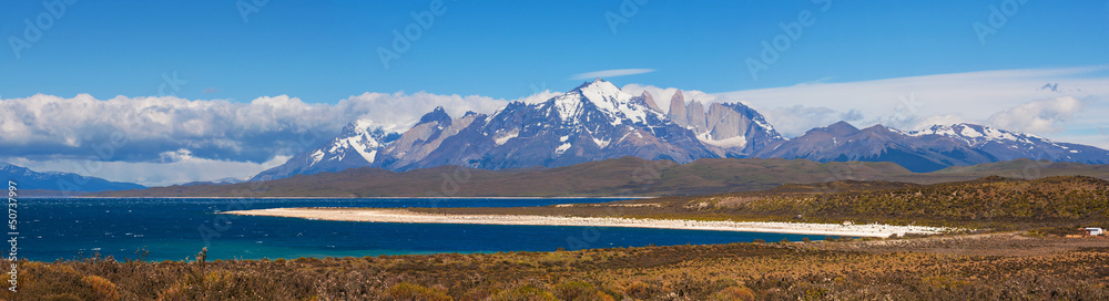 National park Torres del Paine, Patagonia, Chile