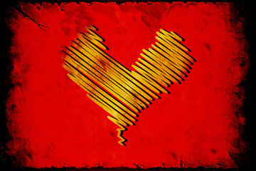 Store enrouleur Poster vintage Affiche rétro amour style années cinquante  © Thomas Reimer