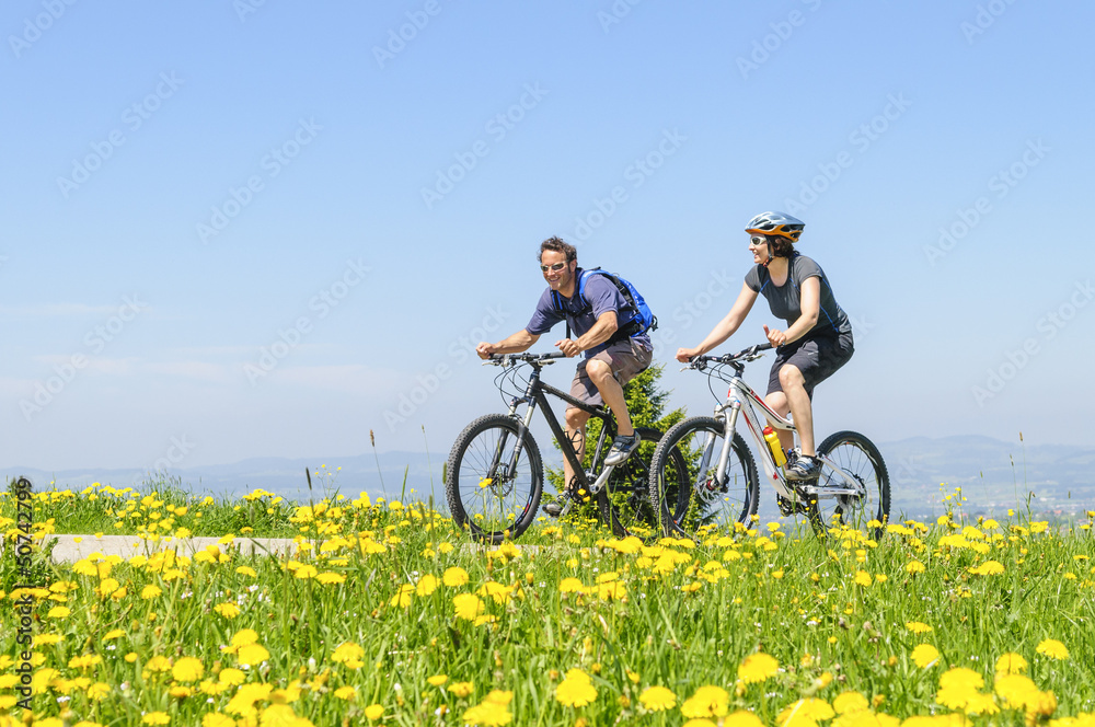 Fototapeta premium Raus in den Frühling