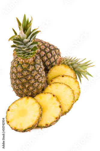 Pineapple fruits