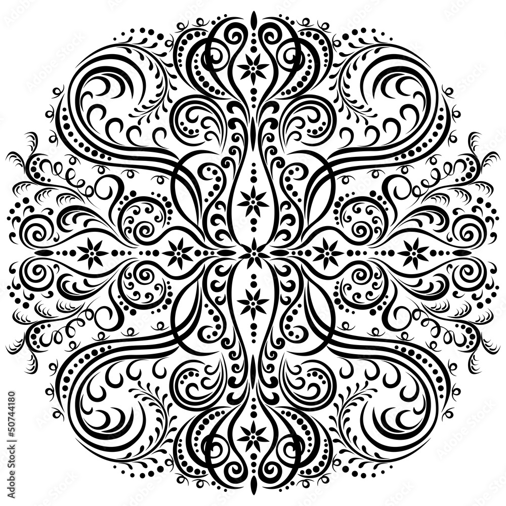 swirling pattern, decorative ornament swirling pattern, decorative ornament