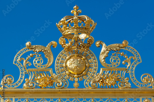 Crown in Versailles, Yvelines, Ile de France, France