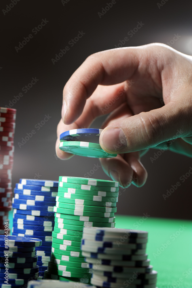 Naklejka premium Gambling