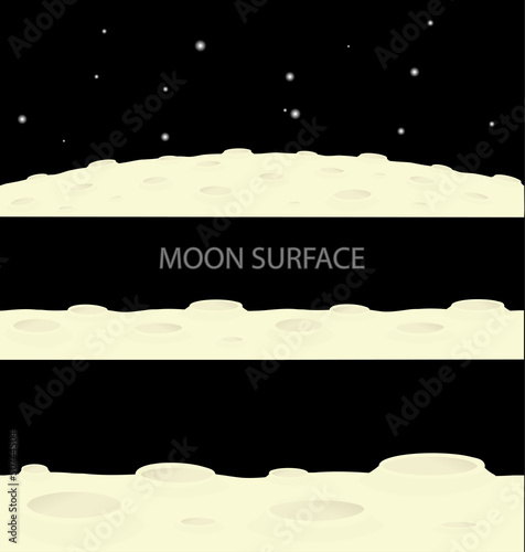 Moon surface