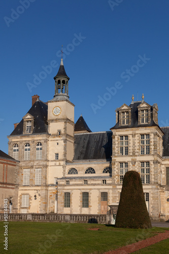 Fontainebleau castle, Seine et marne, Ile de France, France