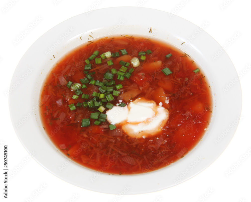 Ukrainian borsch Ukrainian borsch