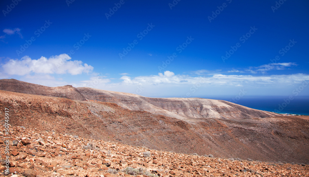Fototapeta premium Southern Fuerteventura, Jandia