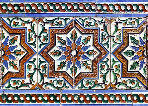 Moorish ceramic tiles