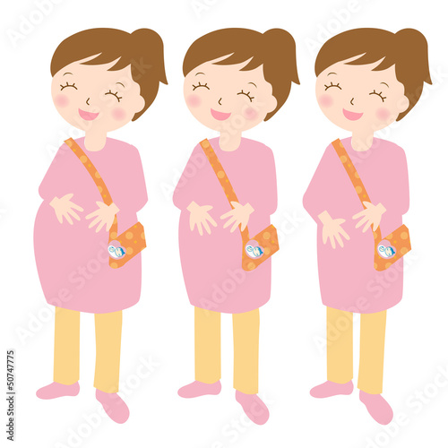 妊婦　マタニティ　ヒヨコママ